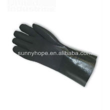 spray sandy PVC dipped gloves